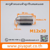 M12x1.75x20 โปร